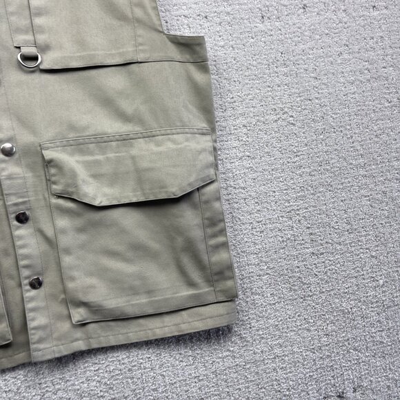VTG 90s Tilley Safari Hunting Excursion Utility Vest Mens L Photography Canada - Picture 4 of 14